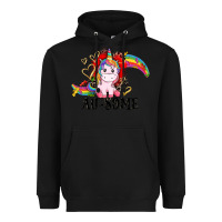Black Au-some Heavyweight Hoodie - CowGirlArtShop