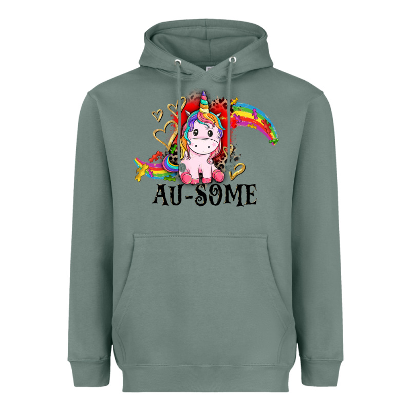 Au-some Heavyweight Hoodie by CowGirlArtShop | Teevron