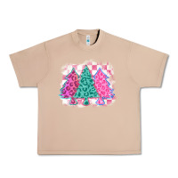 Burro christmas leopard trees Urban Heavy Tee - MaliasSmallBusiness