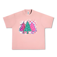Salmon christmas leopard trees Urban Heavy Tee - MaliasSmallBusiness