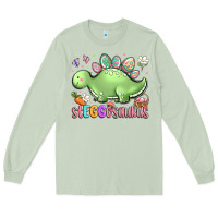 Matcha easter stegosaurus delight Long Sleeve Tee - LillyAllenDesigns