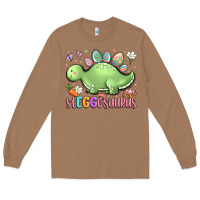 Toasted Coconut easter stegosaurus delight Long Sleeve Tee - LillyAllenDesigns