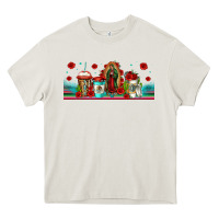 Cream lady of guadalupe coffee cups libbey glass Heavy Core Tee - Jasminsmagicworld