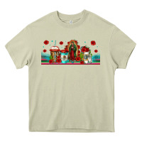 Mossy lady of guadalupe coffee cups libbey glass Heavy Core Tee - Jasminsmagicworld