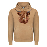 Vintage Camel highland cow Vintage Hoodie - RanaPortraitStore