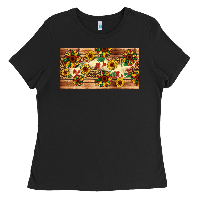 Juneteenth Sunflower's Licence Plate Template Ladies Tee by Artiststas | Teevron
