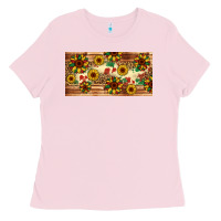 Bubblegum Pink juneteenth sunflower's licence plate template Ladies Tee - Artiststas