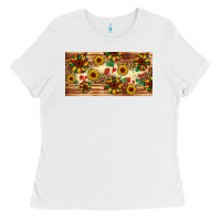 White juneteenth sunflower's licence plate template Ladies Tee - Artiststas