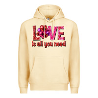 Pina Colada Love is all you need Valentine's Day Premium Hoodie - HowdyJamesFarm