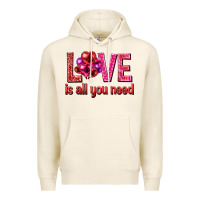 Tofu Love is all you need Valentine's Day Premium Hoodie - HowdyJamesFarm