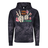 Cloud Black good energy is contagious Vintage Hoodie - MaliasSmallBusiness