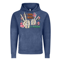 Vintage Denim good energy is contagious Vintage Hoodie - MaliasSmallBusiness