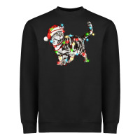 Christmas American Shorthair Cat Heavyweight Sweatshirt | Teevron