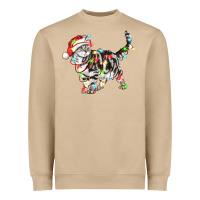 Mushroom christmas american shorthair cat Heavyweight Sweatshirt - LillyAllenDesigns
