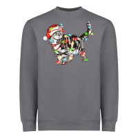 Storm christmas american shorthair cat Heavyweight Sweatshirt - LillyAllenDesigns