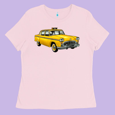 Taxi Cab Ladies Tee Designed By Artiststas