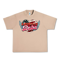 Burro American babe Urban Heavy Tee - NancyCooperArtShop