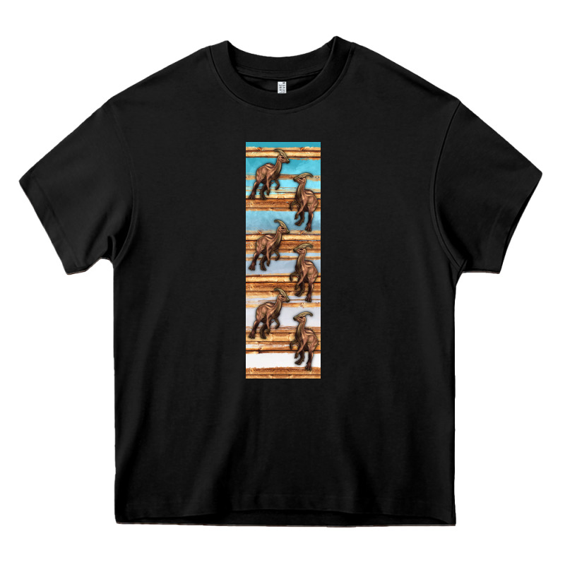 Dinosaur Parasaurolophus Pen Wrap Heavy Core Tee by Artiststas | Teevron