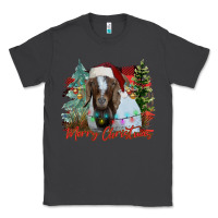 Smoke merry Christmas goat Classic Tee - CowhideDigitalArt