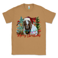 Toasted Coconut merry Christmas goat Classic Tee - CowhideDigitalArt