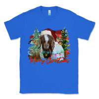 True Royal merry Christmas goat Classic Tee - CowhideDigitalArt