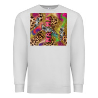 Colorful Leopard Lightning Bolt Tumbler Mother's Premium Sweatshirt | Teevron