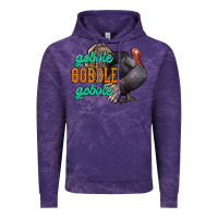 Cloud Purple Thanksgiving turkey gobble gobble Vintage Hoodie - NancyCooperArtShop