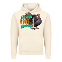 Vintage Artic Thanksgiving turkey gobble gobble Vintage Hoodie - NancyCooperArtShop