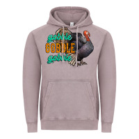 Vintage Zinc Thanksgiving turkey gobble gobble Vintage Hoodie - NancyCooperArtShop