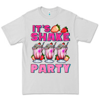 Dove Grey its shake party with milkshake Premium Tee - AdoDesignShop
