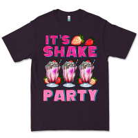 Plum its shake party with milkshake Premium Tee - AdoDesignShop