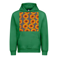 Emerald african fabric seamless pattern Urban Hoodie - BundleAndBundleShop