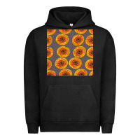 Pigment Black african fabric seamless pattern Urban Hoodie - BundleAndBundleShop