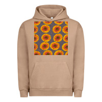 Pigment Burro african fabric seamless pattern Urban Hoodie - BundleAndBundleShop