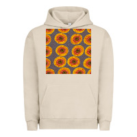 Pigment French Oak african fabric seamless pattern Urban Hoodie - BundleAndBundleShop