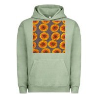 Pigment Oil Green african fabric seamless pattern Urban Hoodie - BundleAndBundleShop