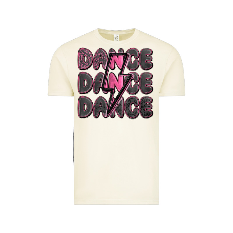 Dance Dance Dance With Lightning Bolt Vintage Tee by MaliasSmallBusiness | Teevron
