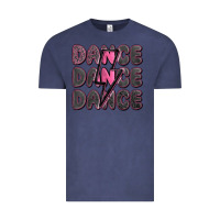 Vintage Denim dance dance dance with lightning bolt Vintage Tee - MaliasSmallBusiness