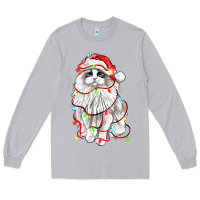 Moon Dust christmas ragdoll cat Long Sleeve Tee - LillyAllenDesigns