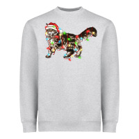Christmas Christmas Maine Coon Cat Cat Heavyweight Sweatshirt | Teevron