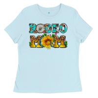 Baby Blue rodeo mom Ladies Tee - AdoDesignShop