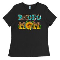 Black rodeo mom Ladies Tee - AdoDesignShop