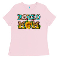 Bubblegum Pink rodeo mom Ladies Tee - AdoDesignShop
