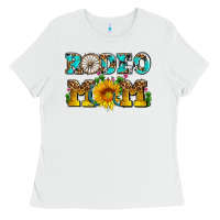 White rodeo mom Ladies Tee - AdoDesignShop