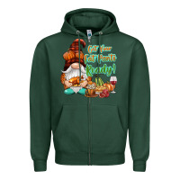Sports Green Get your fat pants ready Zipper Hoodie - NancyCooperArtShop