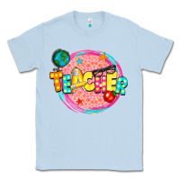 Dusty Blue teacher Classic Tee - NancyCooperArtShop