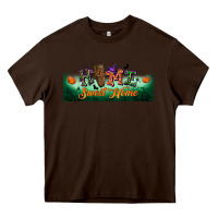 Chocolate Brown home sweet home libbey glass Heavy Core Tee - BundleAndBundleShop