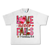 Lunar Rock love never fails i corintians 13 8 Urban Heavy Tee - NancyCooperArtShop