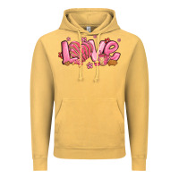 Vintage Mustard love mexican conchas valentines day Vintage Hoodie - MaliasSmallBusiness