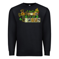 Black i dont need luck ive got jesus Premium Sweatshirt - CowGirlArtShop